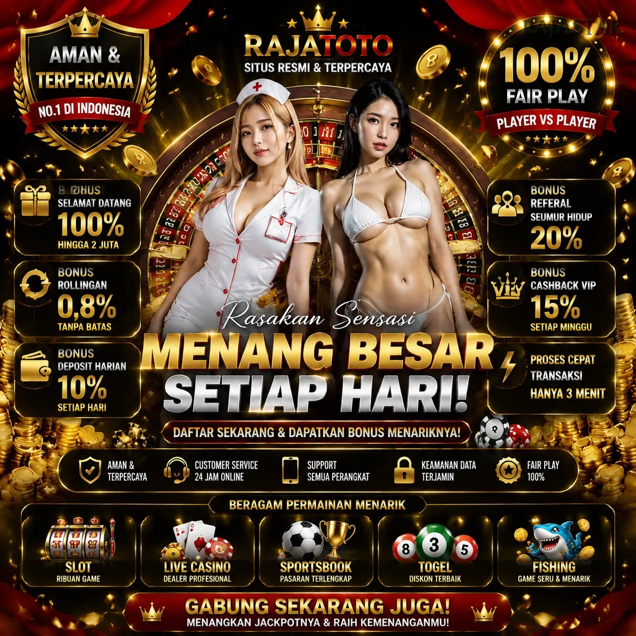 Ikon aplikasi rajastar resmi
